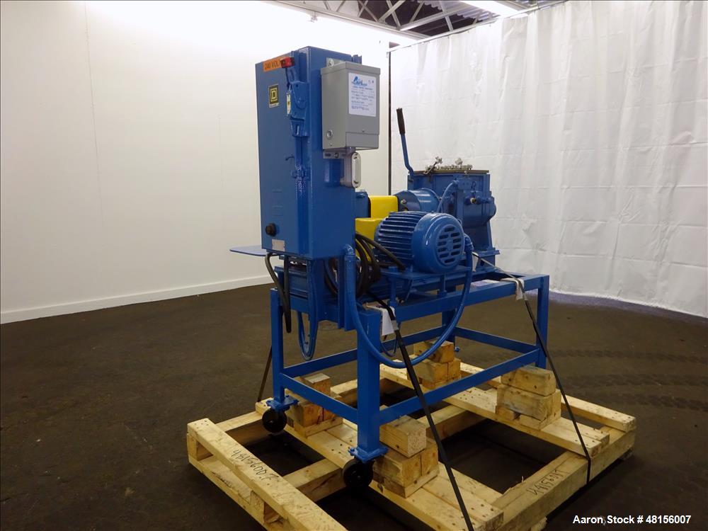 Used Aaron Process Company Double Arm Lab Mixer, 1 Gallon Working Capacity