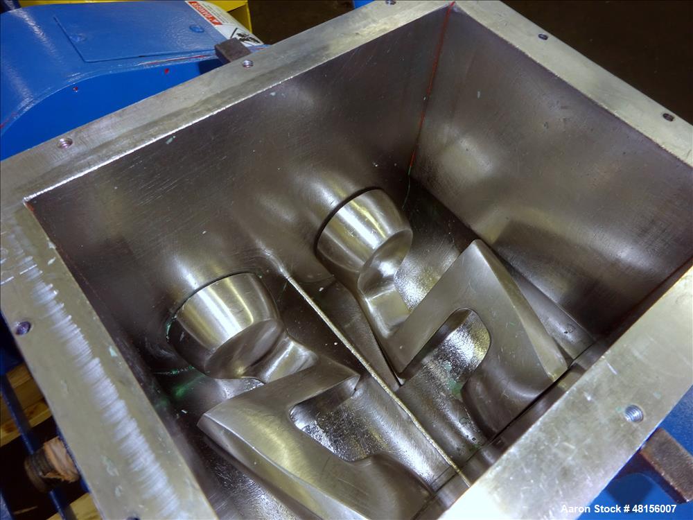 Used Aaron Process Company Double Arm Lab Mixer, 1 Gallon Working Capacity