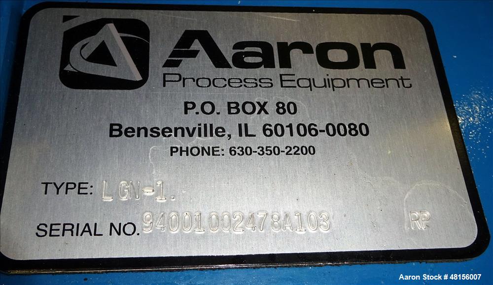 Used Aaron Process Company Double Arm Lab Mixer, 1 Gallon Working Capacity