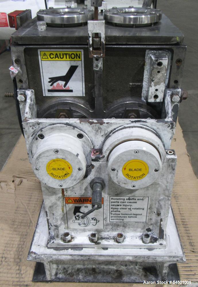 Aaron Process LNG-1 1-Gallon Vacuum Jacketed Stainless Steel Sigma Blade Mixer