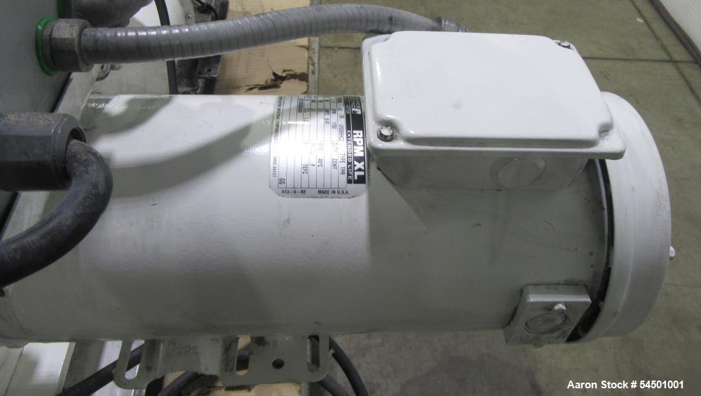 Aaron Process LNG-1 1-Gallon Vacuum Jacketed Stainless Steel Sigma Blade Mixer