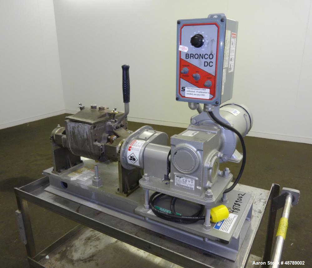 Used Aaron Process Equipment Double Arm Sigma Blade Lab Mixer, Model LNG 0.25