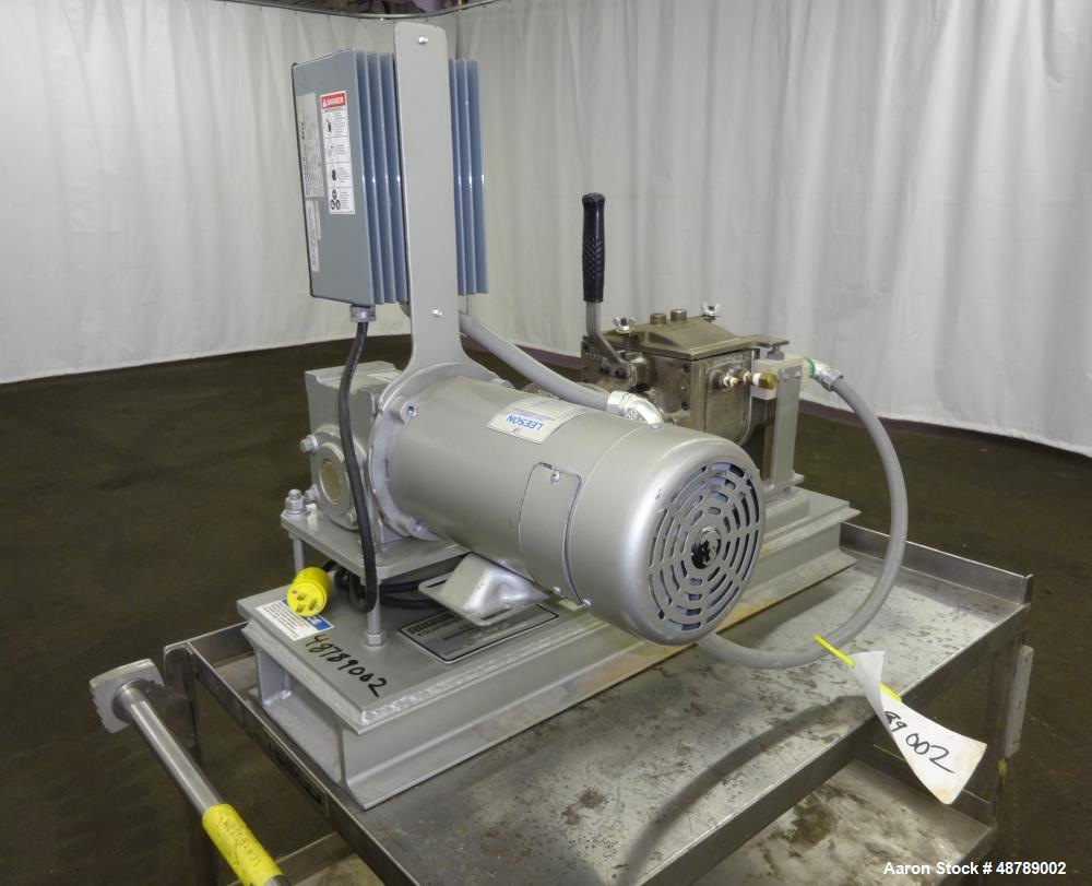 Used Aaron Process Equipment Double Arm Sigma Blade Lab Mixer, Model LNG 0.25