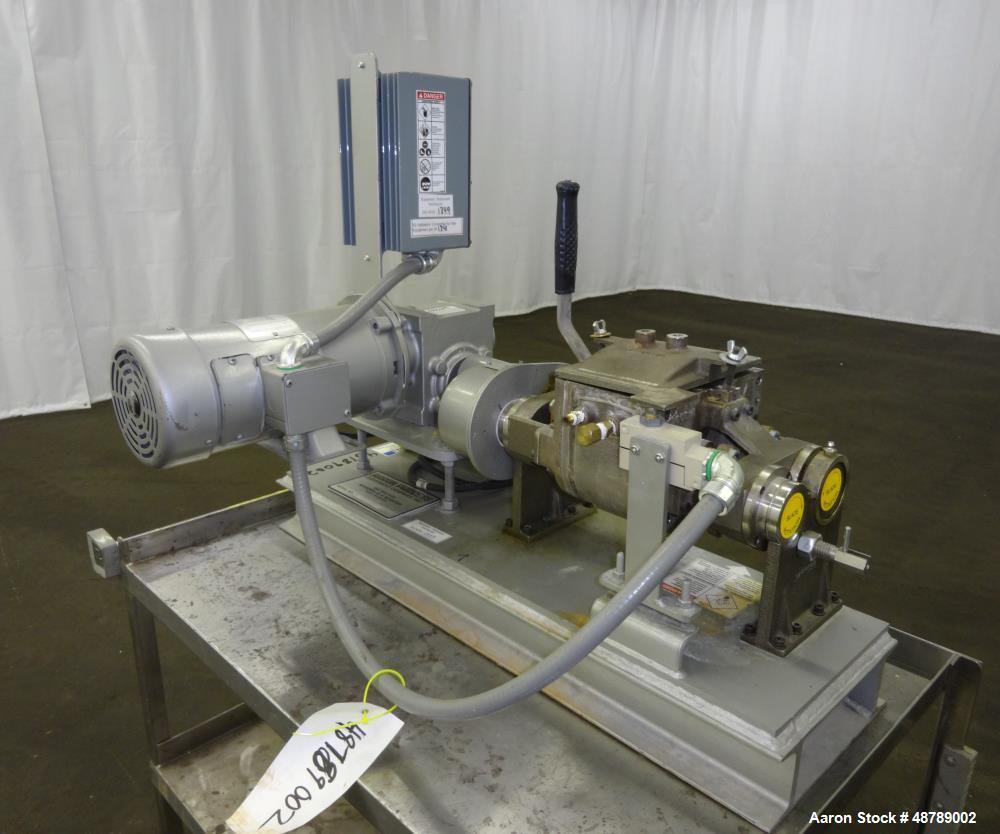 Used Aaron Process Equipment Double Arm Sigma Blade Lab Mixer, Model LNG 0.25