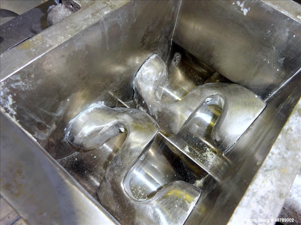 Used Aaron Process Equipment Double Arm Sigma Blade Lab Mixer, Model LNG 0.25