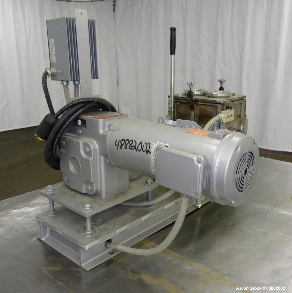 Used Aaron Process Equipment Lab Batch Double Arm Sigma Mixer. Model LNG1B