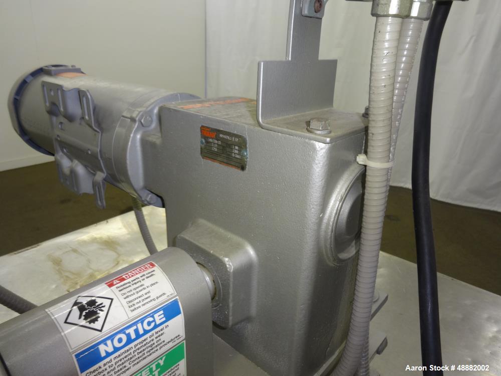 Used Aaron Process Equipment Lab Batch Double Arm Sigma Mixer. Model LNG1B
