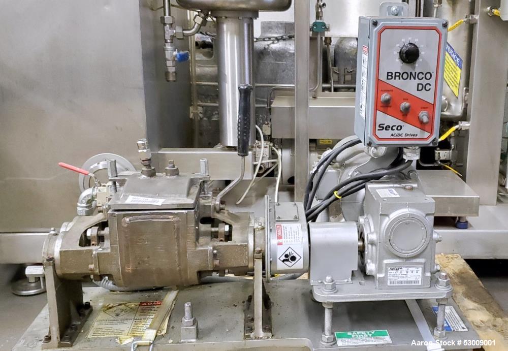 Used Aaron Laboratory Sigma Blade Mixer – 1 Qt. Capacity, Stainless Steel, Jacketed Chamber