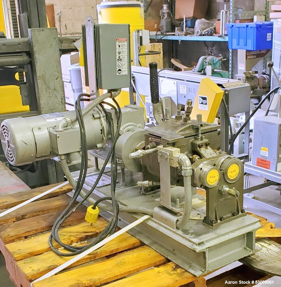 Used Aaron Laboratory Sigma Blade Mixer – 1 Qt. Capacity, Stainless Steel, Jacketed Chamber
