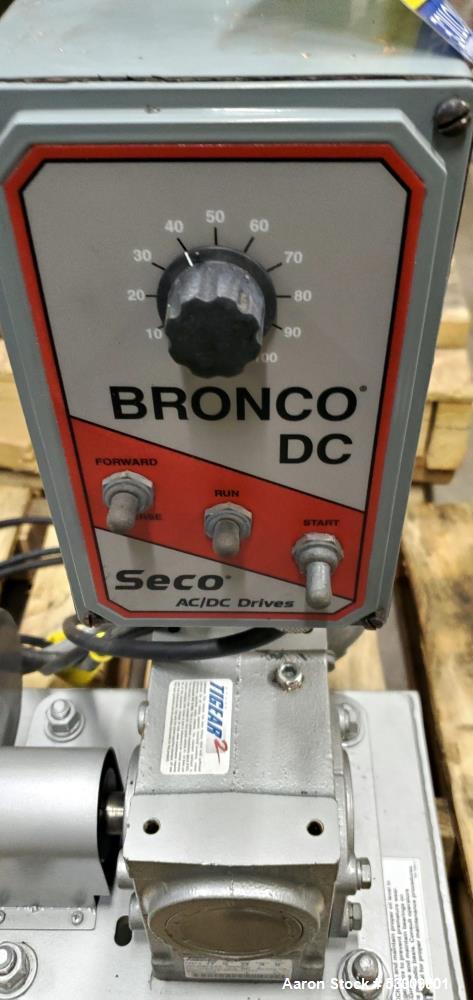 Used Aaron Laboratory Sigma Blade Mixer – 1 Qt. Capacity, Stainless Steel, Jacketed Chamber