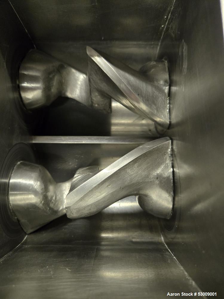 Used Aaron Laboratory Sigma Blade Mixer – 1 Qt. Capacity, Stainless Steel, Jacketed Chamber