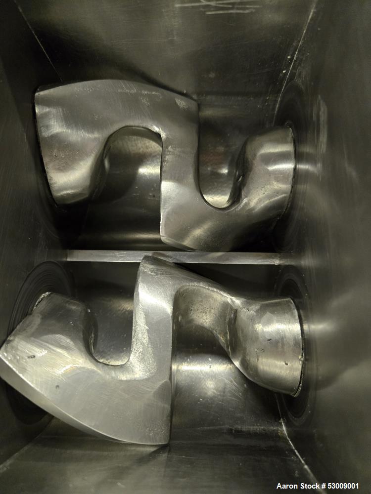 Used Aaron Laboratory Sigma Blade Mixer – 1 Qt. Capacity, Stainless Steel, Jacketed Chamber