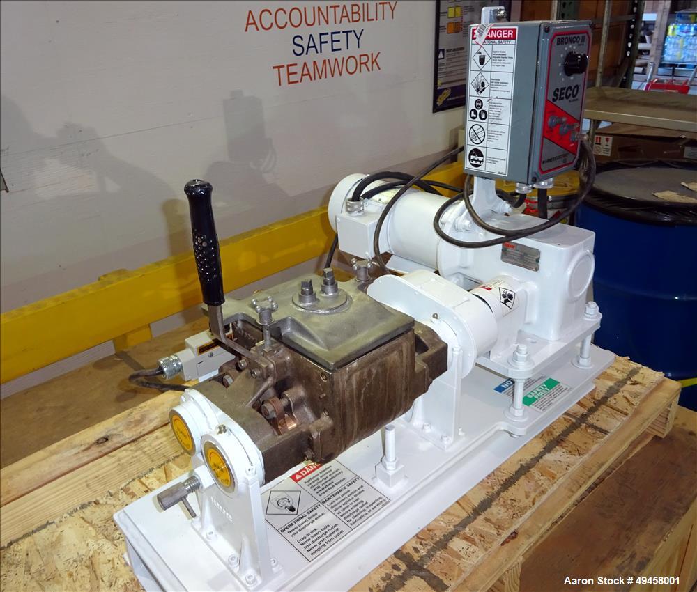 Used Aaron Process Equipment Double Arm Sigma Blade Lab Mixer