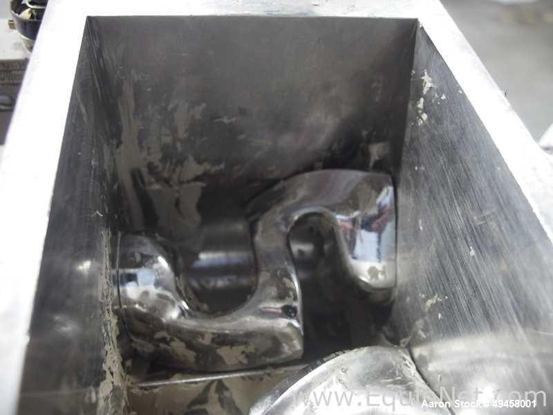 Used Aaron Process Equipment Double Arm Sigma Blade Lab Mixer