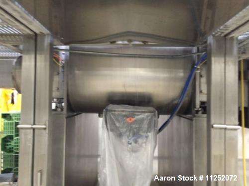 Used- Aaron Process Vacuum Drying Sigma Mixer, Model MBG200-125