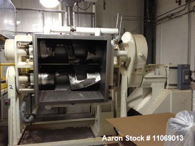 Used Aaron Process Equipment Company Double Arm Mixer, Model MCG200-75
