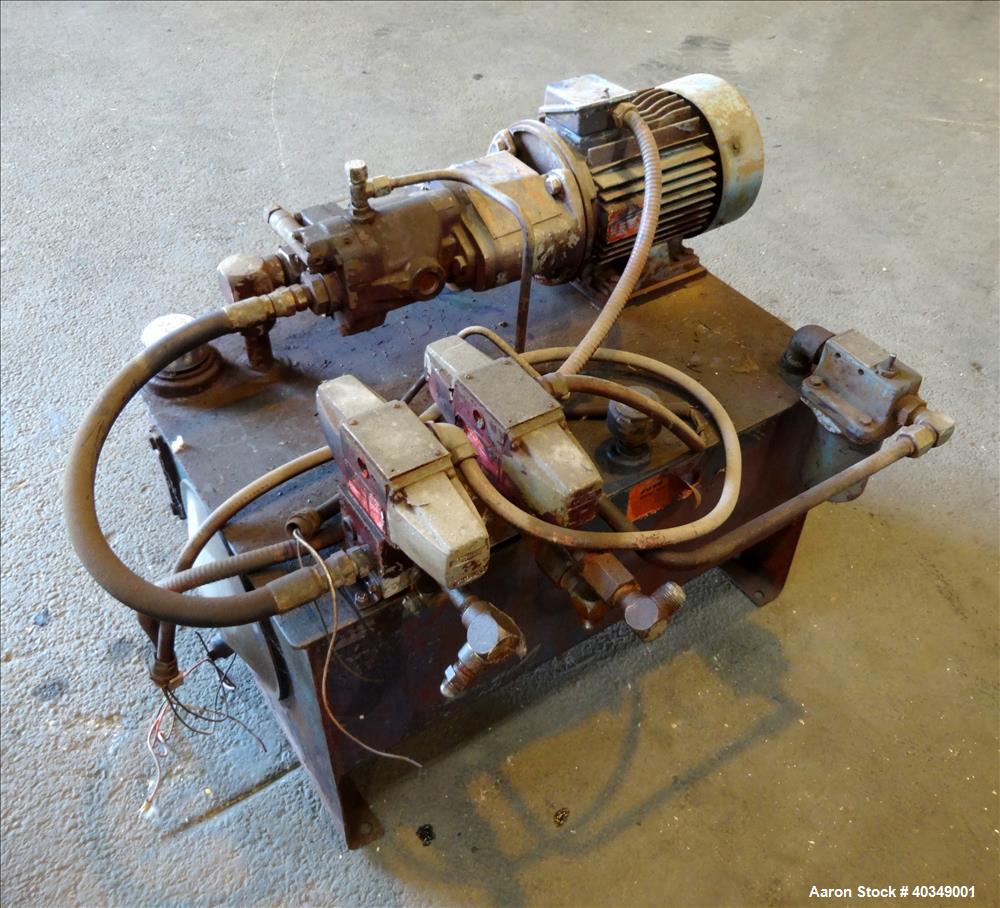 Used Carbon Steel Aaron Process Double Arm Mixer, 300 gallon capacity