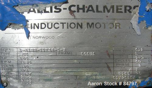 Used Carbon Steel Aaron Process Double Arm Mixer, 300 Gallon Working Capacity