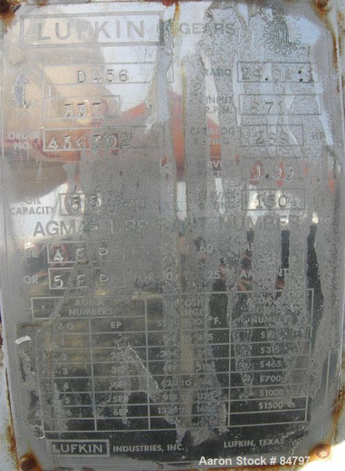 Used Carbon Steel Aaron Process Double Arm Mixer, 300 Gallon Working Capacity