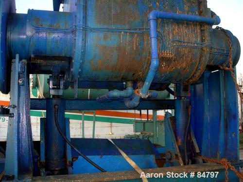 Used Carbon Steel Aaron Process Double Arm Mixer, 300 Gallon Working Capacity