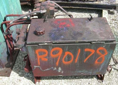 Used: Carbon Steel Aaron Process Double Arm Mixer, 500 gallon working capacity