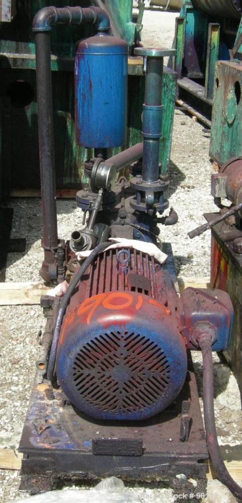 Used: Carbon Steel Aaron Process Double Arm Mixer, 500 gallon working capacity