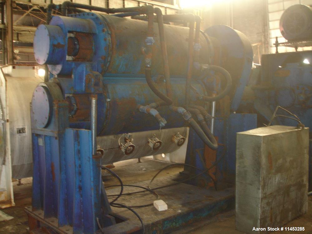 Used- Aaron Process Equipment Double Arm Mixer, 500 Gallon.