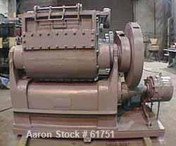 Used: (Reconditioned) Baker Perkins model #15 double arm sigma blade mixer, 100 