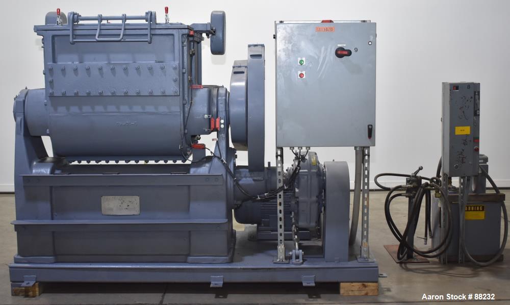 Used (Reconditioned) Baker Perkins Model #15 Double Arm Sigma Blade Mixer
