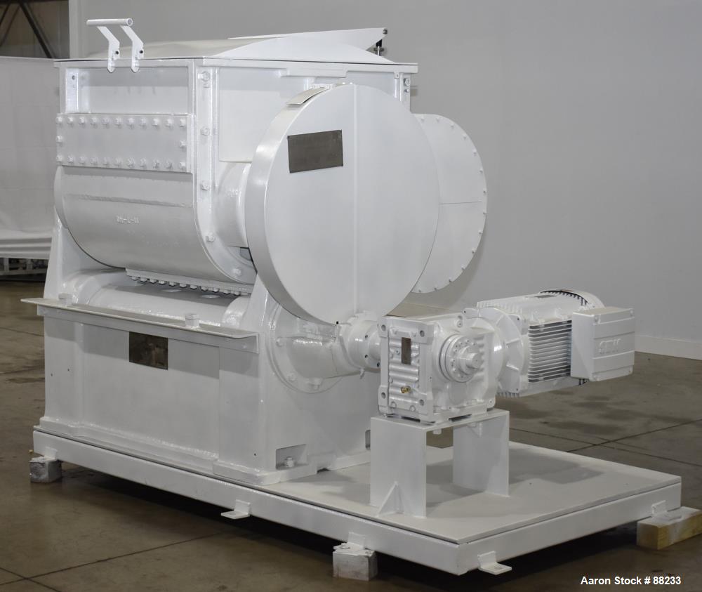 Baker Perkins model #15 double arm sigma blade mixer, 100 gallon capacity