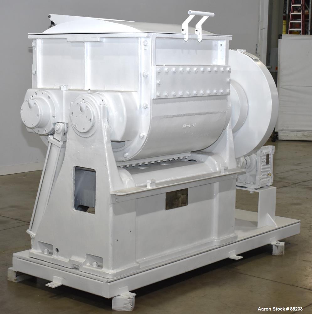Baker Perkins model #15 double arm sigma blade mixer, 100 gallon capacity