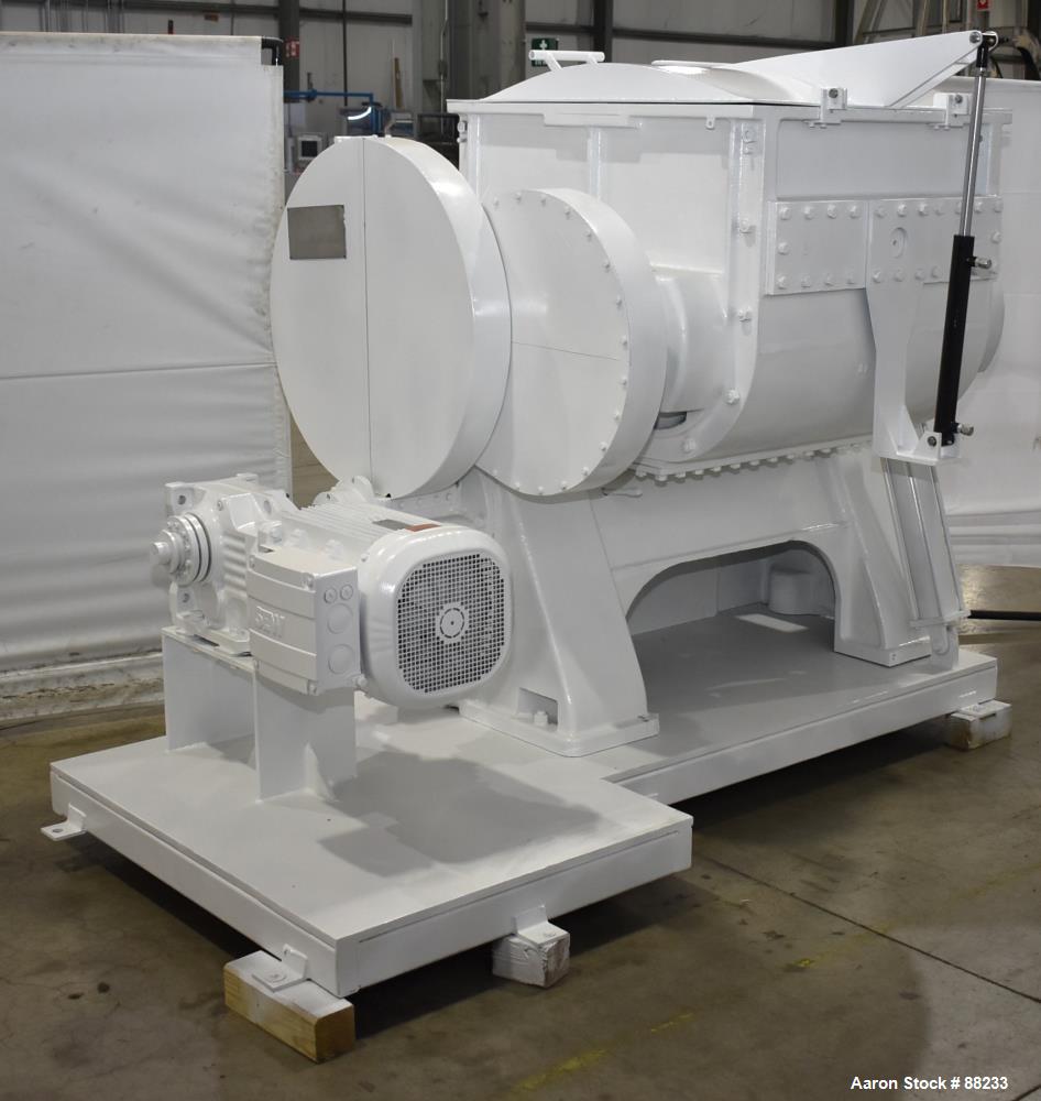 Baker Perkins model #15 double arm sigma blade mixer, 100 gallon capacity