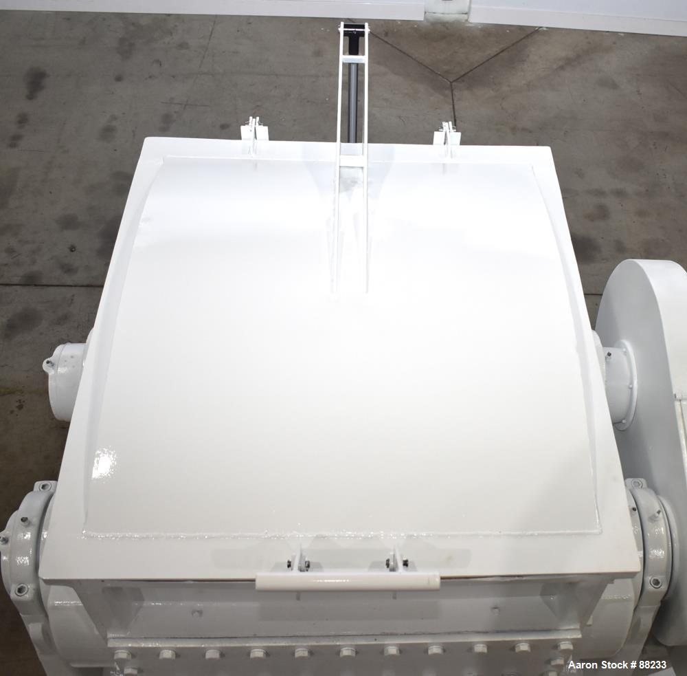 Baker Perkins model #15 double arm sigma blade mixer, 100 gallon capacity