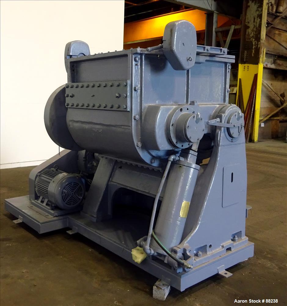 Used/Reconditioned- Baker Perkins Double Arm Sigma Blade Mixer, 100 Gallon Capac