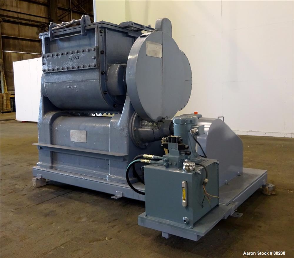 Used/Reconditioned- Baker Perkins Double Arm Sigma Blade Mixer, 100 Gallon Capac