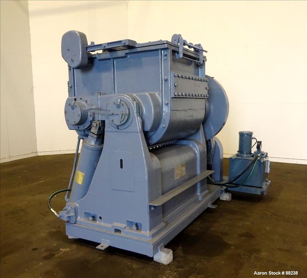 Used/Reconditioned- Baker Perkins Double Arm Sigma Blade Mixer, 100 Gallon Capac