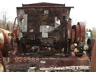 Used Carbon Steel Baker Perkins Double Arm Mixer/Shredder, Model 23JWUMM, 900 Gallon working capacity