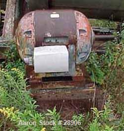 Used Carbon Steel Baker Perkins Double Arm Mixer/Shredder, Model 23JWUMM, 900 Gallon working capacity
