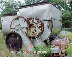 Used Carbon Steel Baker Perkins Double Arm Mixer/Shredder, Model 23JWUMM, 900 Gallon working capacity