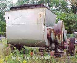 Used- Carbon Steel Baker Perkins Double Arm Mixer/Shredder, Model 23JWUMM, 900 Gallon working capacity