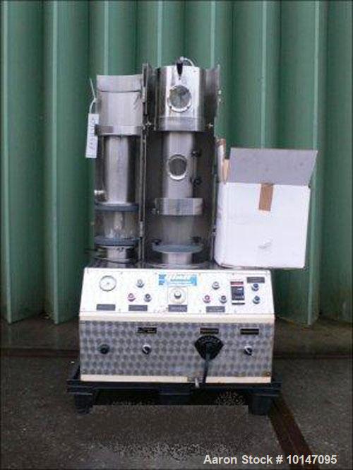 Used-Baker Perkins Z-Blade Mixer, stainless steel, capacity 211 gallons (800 liters), working pressure vacuum, jacketed, tro...
