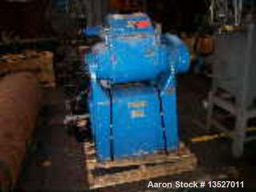 Used-Baker Perkins 5 gallon double arm sigma blade mixer. Stainless steel contact parts. Approximate 14-1/2" x 18" x 14" dee...