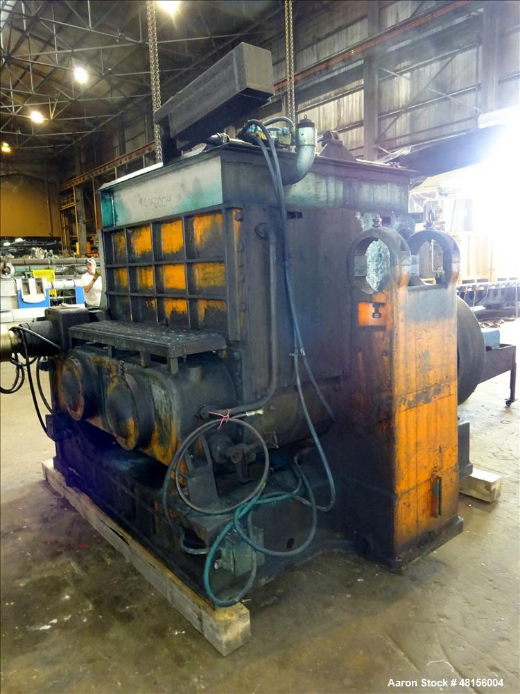 Used- Baker Perkins Double Arm Mixer, Approximate 300 Gallon, Carbon Steel.