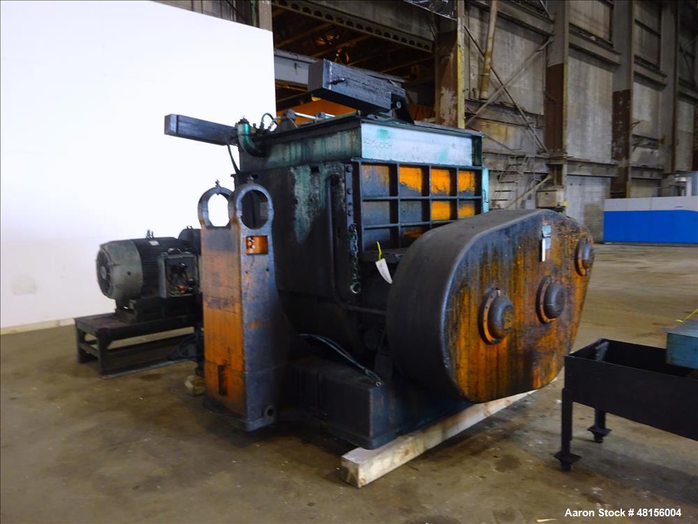 Used Baker Perkins Double Arm Mixer, Approximate 300 Gallon, Carbon Steel.