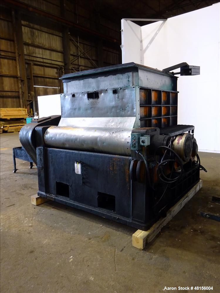 Used Baker Perkins Double Arm Mixer, Approximate 300 Gallon, Carbon Steel.