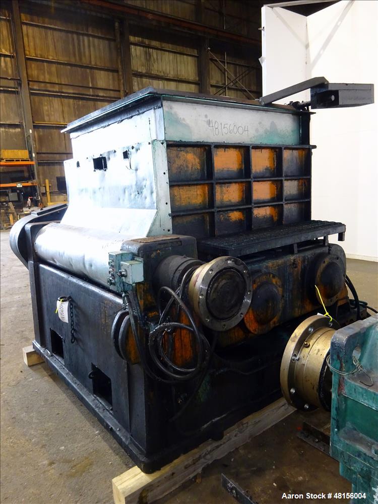 Used Baker Perkins Double Arm Mixer, Approximate 300 Gallon, Carbon Steel.