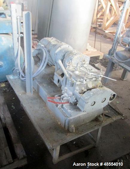 Used Baker Perkins Double Arm Mixer, 1 Gallon Capacity, Carbon Steel.