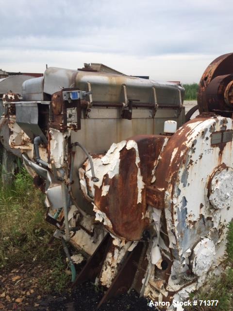 Used: Carbon Steel  Baker Perkins Double Arm Mixer, 150 Gallon