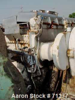 Used: Carbon Steel  Baker Perkins Double Arm Mixer, 150 Gallon