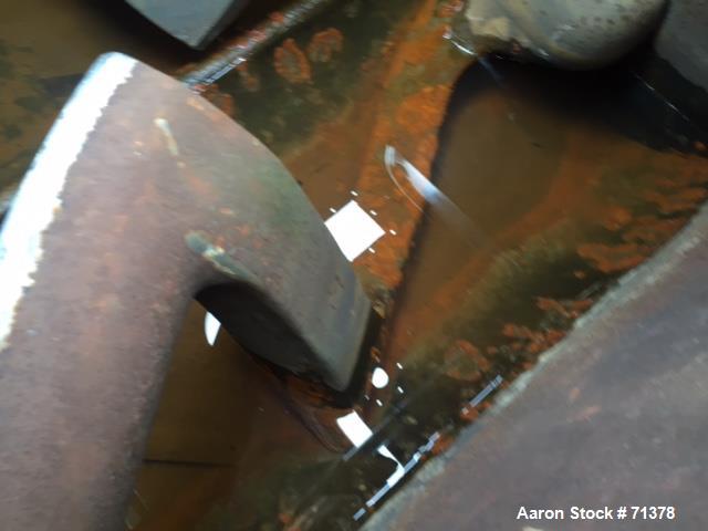 Used: Carbon Steel Baker Perkins double arm mixer, 150 gallon